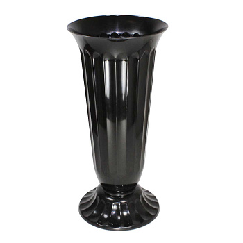 Ваза "Цветочная" №2 (4л) черная 03002 Милих(10)