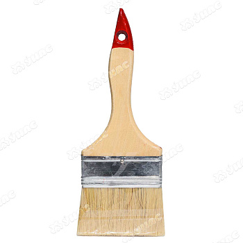 Кисть малярная плоская 75 мм-3" натуральная щетина NA1308-5/361-4AL