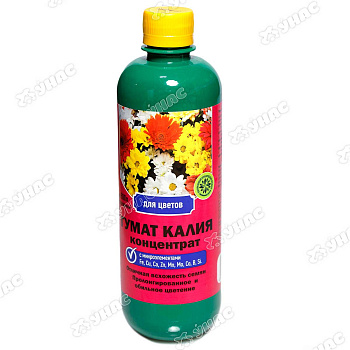 Гумат Калия для цветов 0,5 л Ивановское 