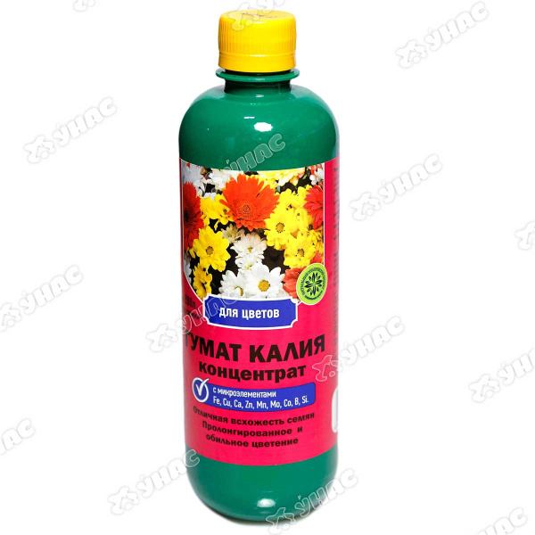 Гумат Калия для цветов 0,5 л Ивановское 