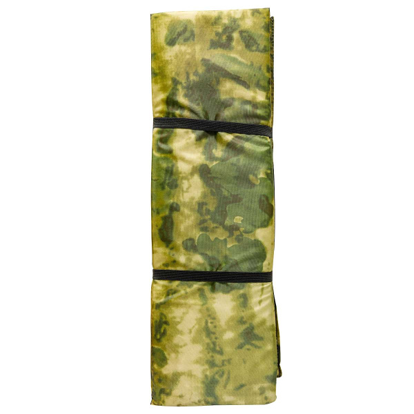 Коврик туристический водогрязеотталкивающий 1,8*70*10см (толщ 10мм) камуфляж мох