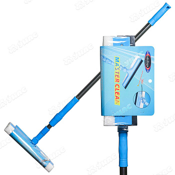 Окномойка 25 см, телескопическая ручка 0,8-1,1 м N102NA