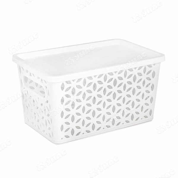 Корзина МИРАЖ 290х190х150мм крышка БЕЛ БШ8369 (15)