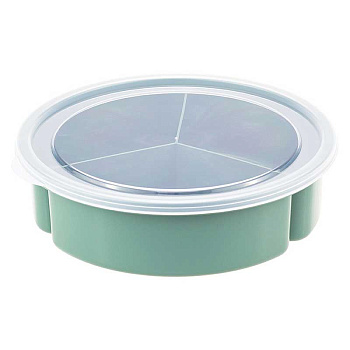 Менажница 3секц с крыш фисташка М1124