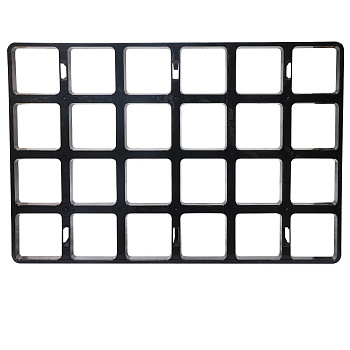 Кассета транспортная под горшки Р9 24 ячейки 9х9 