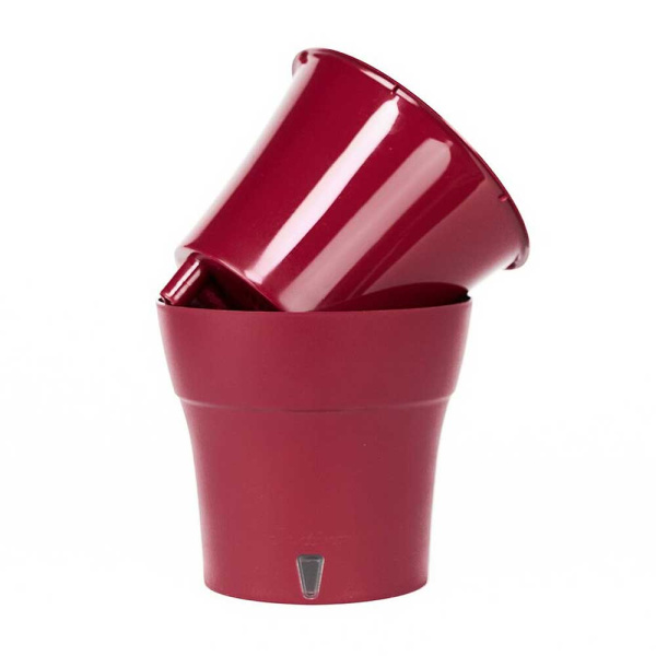 Горшок ДАЛИ СОФТ 2,1 л Винный х10 