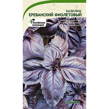 Базилик Ереванский фиолетовый 0,3гр Садовита Ц