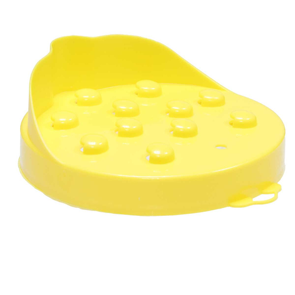 Крышка сливная ПЭ для банок цветная 