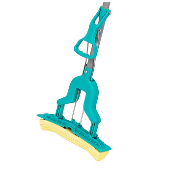 Швабра 105NA отжимная телескопическая ручка металл/пластик крепление