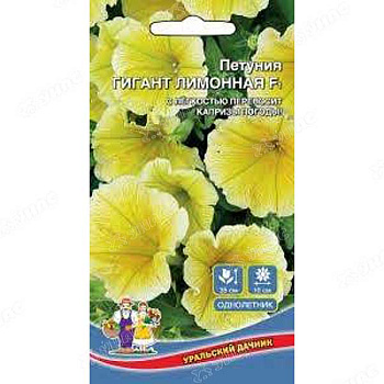 Петуния Гигант лимонная Марс Ц 