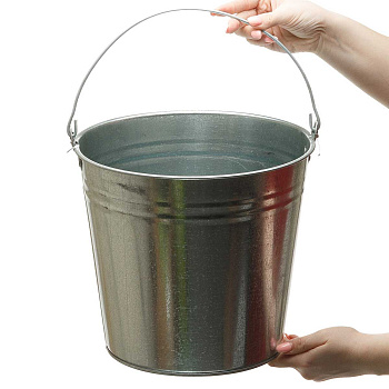 Ведро 12л оцинкованное (Узбекистан)