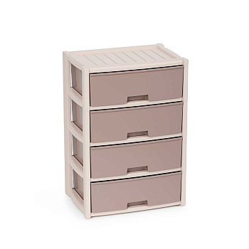 Комод 4х КОЛОРИТ широкий беж БШ8759