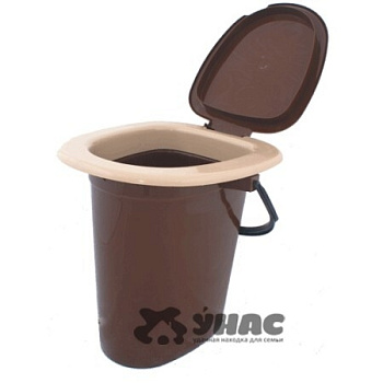Ведро туалет 16л "Мультипласт" (6)