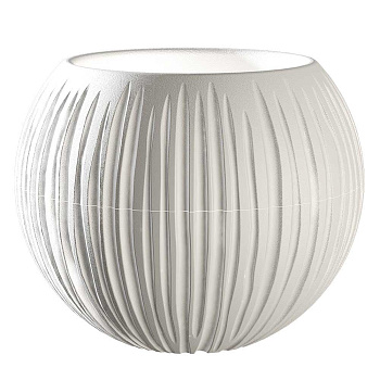Кашпо Сфера 1,7л Белый КШ-9521 ВМС 