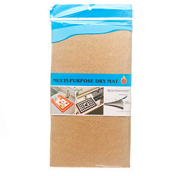 Коврик д/сушки посуды 38*29см NA2538 микроф. (240)