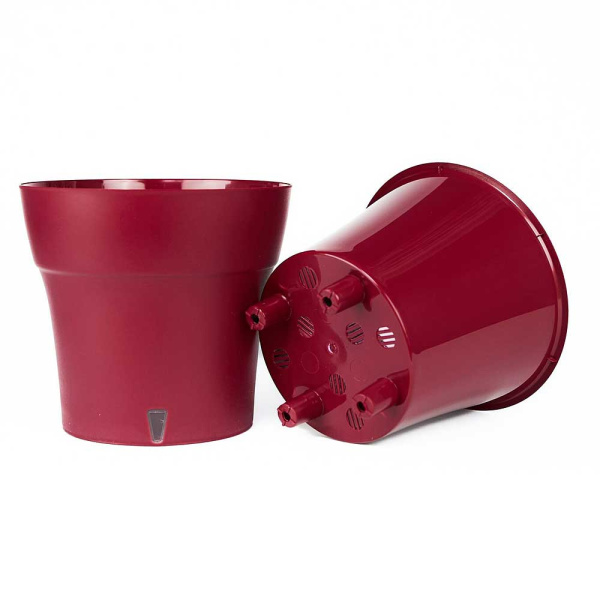 Горшок ДАЛИ СОФТ 3,5 л Винный х8 