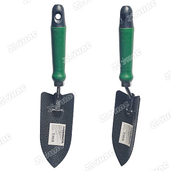 Совок посадочный (JD6082 H) широкий с пластиковой ручкой САДОВИТА (120