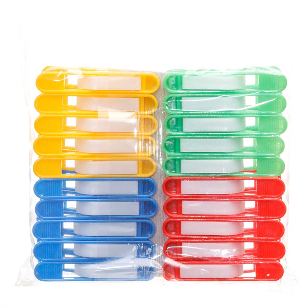 Прищепки пластмасса ПР–5 20 шт Линепак цветные г.Елабуга х600