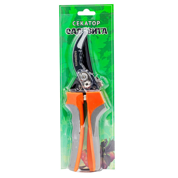 Секатор (HD8901 NA)  230мм 2-хкомпон.пласт.ручка САДОВИТА (72)