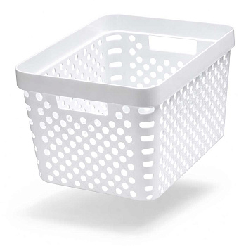 Корзина Eternity 36х27х22см 17л белая