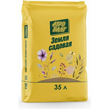 Грунт 35л. АГРОБАЛТ Садовая земля 1/60 