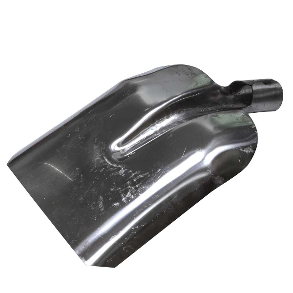 Лопата совковая прямая нержавеющая сталь 1,5мм ЛСП с р/ж х10