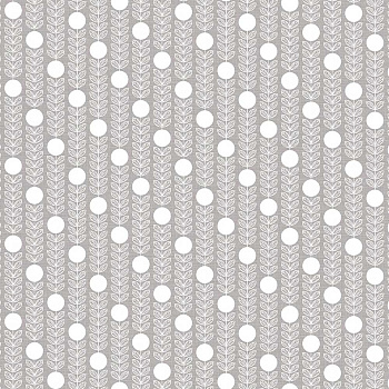 Клеенка нетканная основа 135*20  ПЕРФЕКТ 630/15 Одуванчик серый