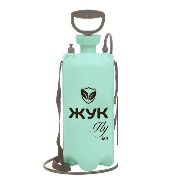 Опрыскиватель помповый 6л "Жук"fly мятный ОП-320