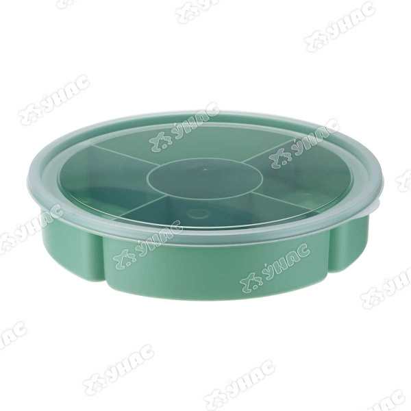 Менажница 5 секц. с крыш. фисташковый М1123 х10