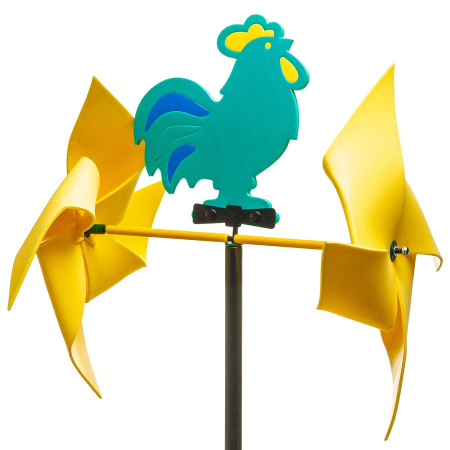 Украшение для сада Флюгер Петух