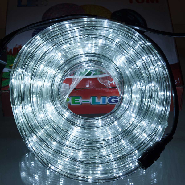 Гирлянда Дюралайт БЕЛЫЙ / 10м /