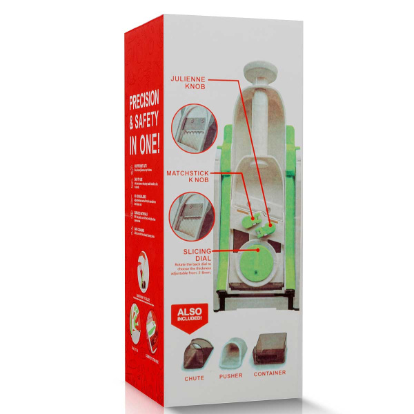 Овощерезка-шинковка NA2419 (мультислайсер) регулируемая (24)