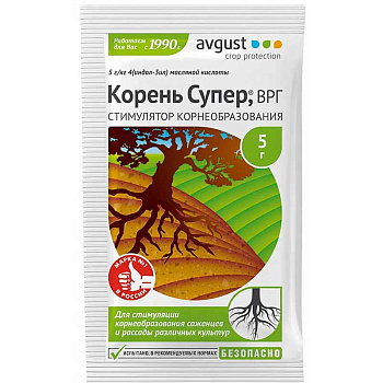 Корень Супер 5гр (регулятор роста) Август к/300шт 