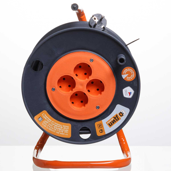 Удлинитель на катушке  РБК-4 20м 4 гн КГ 2*2,5 16 А