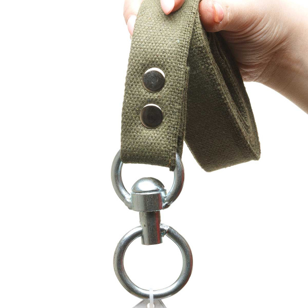 Поводок брезентовый усиленный без карабина ширина 30 мм длина 2 м