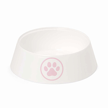 Миска для кошек 0,3л белый БШ8582 х30