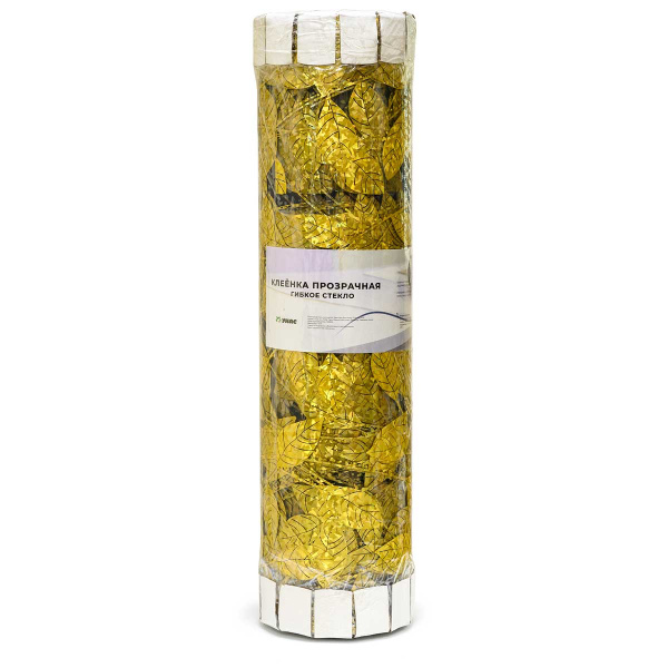 Клеенка Прозрачная 0,65мм*0,6*20м 5025 С РИСУНКОМ