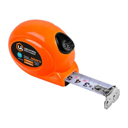 Рулетка Манго 5м. (магн., с автостоп) 1307-5-25 ЦИ