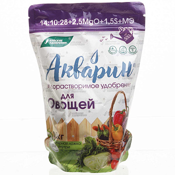 Акварин Для овощей 0,5кг (дой-пак) БуйХЗ х 12 