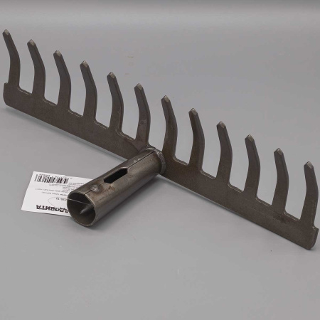 Грабли прямые 12-зубьев (131030-12) 30см h-6см САДОВИТА (24)