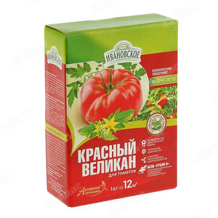 Красный Великан для томатов 1 кг удобрений Ивановское 