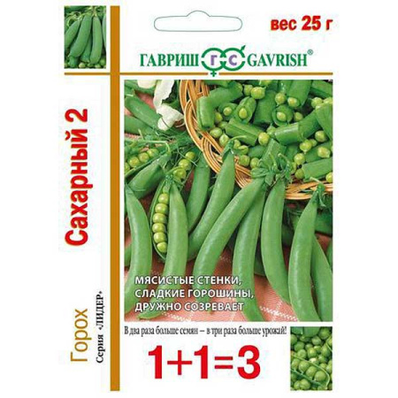 Горох Сахарный 1+1 Гавриш Ц