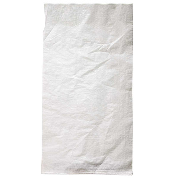 Мешок полипропилен 50 кг 56*107 белый, вес 80 грамм