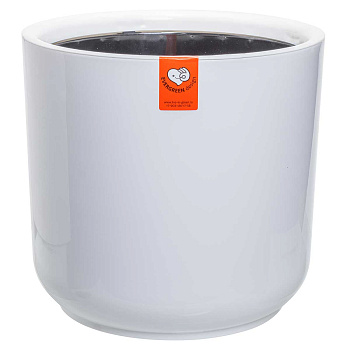 Горшок "Дельта" 17,3л Белый Д30-10 Ливингрин 