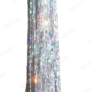 Дождь новог.D-03В 1,5м серебро голография (ц/10шт)(100)