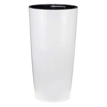 Кашпо ПИЛАР D390 H750мм 23/69л с вкл. Белый М3088 