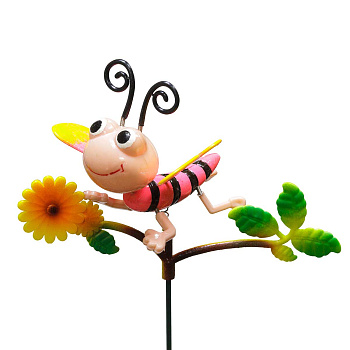 Штекер садовый Пчелка на веточке NA2683 16*11см (288)