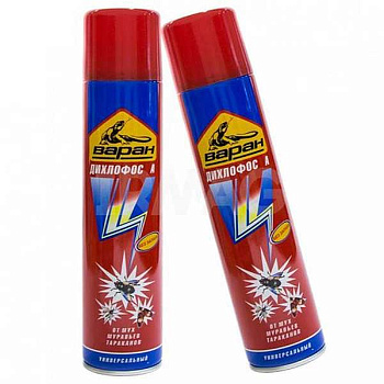 Дихлофос СИБИАР Варан 345мл Экстра синий 03.03.001.17 х12