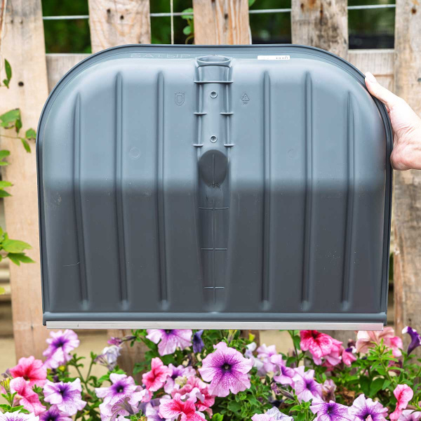 Лопата снеговая Батыр 480х400 д40 черная