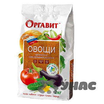 Оргавит Овощи 2кг х6 